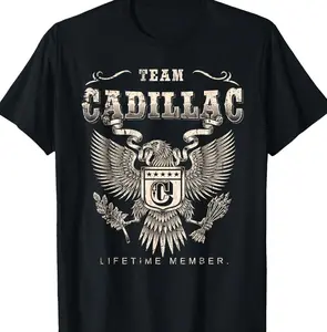 Team Cadillac Lifetime Member - Cadillac Name T-Shirt S