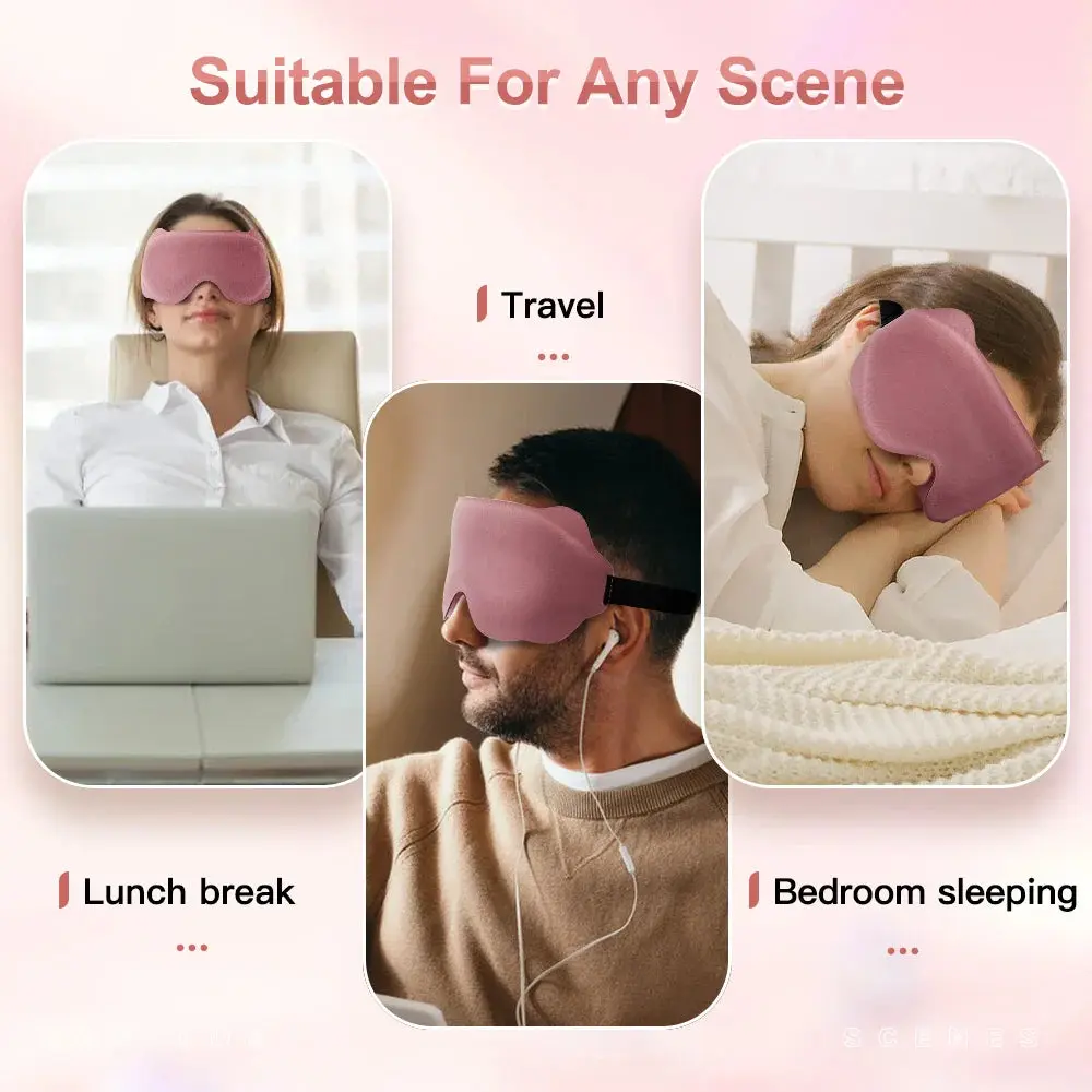 Dreamy Eyelash-Friendly Sleep Mask