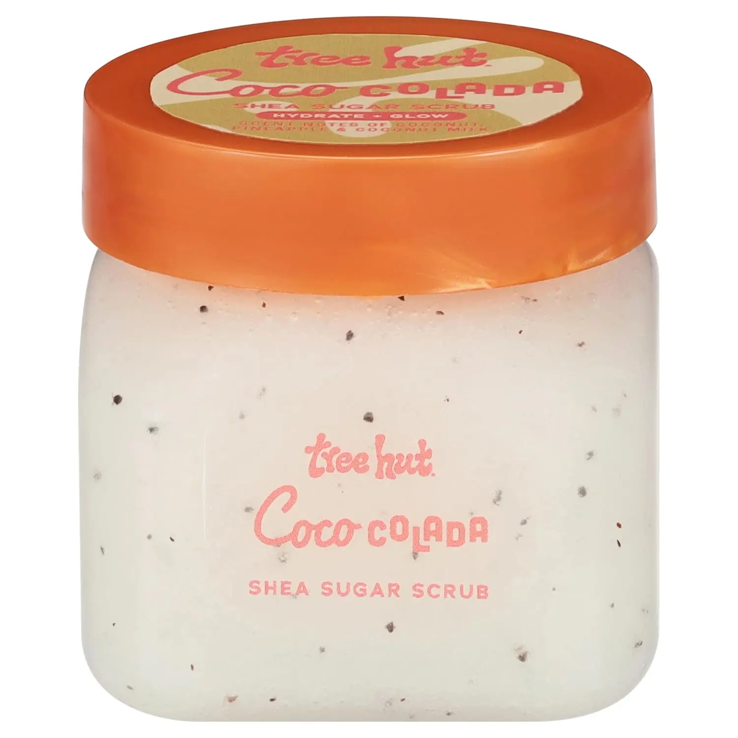 Tree Hut Mini Coco Colada Shea Sugar Scrub, Exfoliating Body Scrub, Travel Size, 3.4 oz