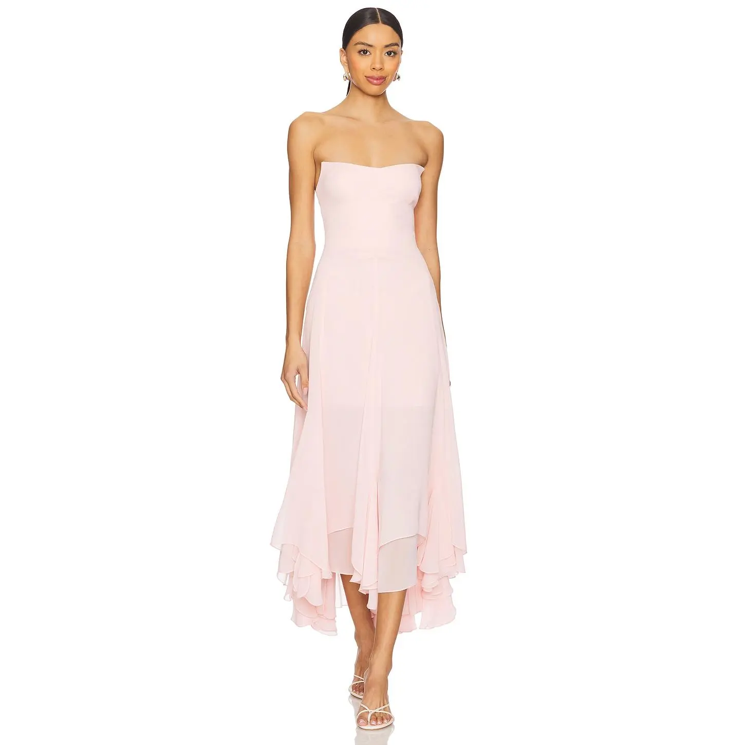 Amanda Uprichard Monterey Dress in Mochi