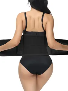 1 Count Women's Solid Color Mesh High Stretch Sculpting Waist Cincher, Breathable Abdomen Smoothing Firm Hold Girdle, Flexible Contoured Support Tummy Shaping Belt, Comfort Non Slip Waist Trainer, Perfect for Daily Wear & Casual Outings