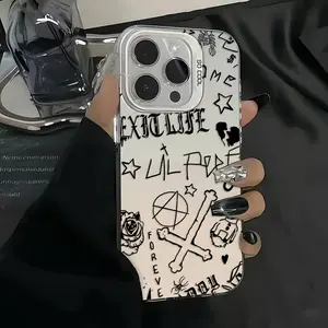 Rapper Lil Peep Phone Case for iPhone 16 15 14 13 12 11 Pro Max X XR XSMAX 8 7 Plus with Anti-Fall Frosted Back Cover