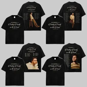 Alex Warren Collection Shirt - You'll Be Alright, Kid Album High - Quality Shirt Little Orphan Alex Live - Finding Family on the Road World Tour 2026 Heavy Cotton Unisex T-Shirt, Graphic Music Fan Merch Gift For Alex Warren Fan