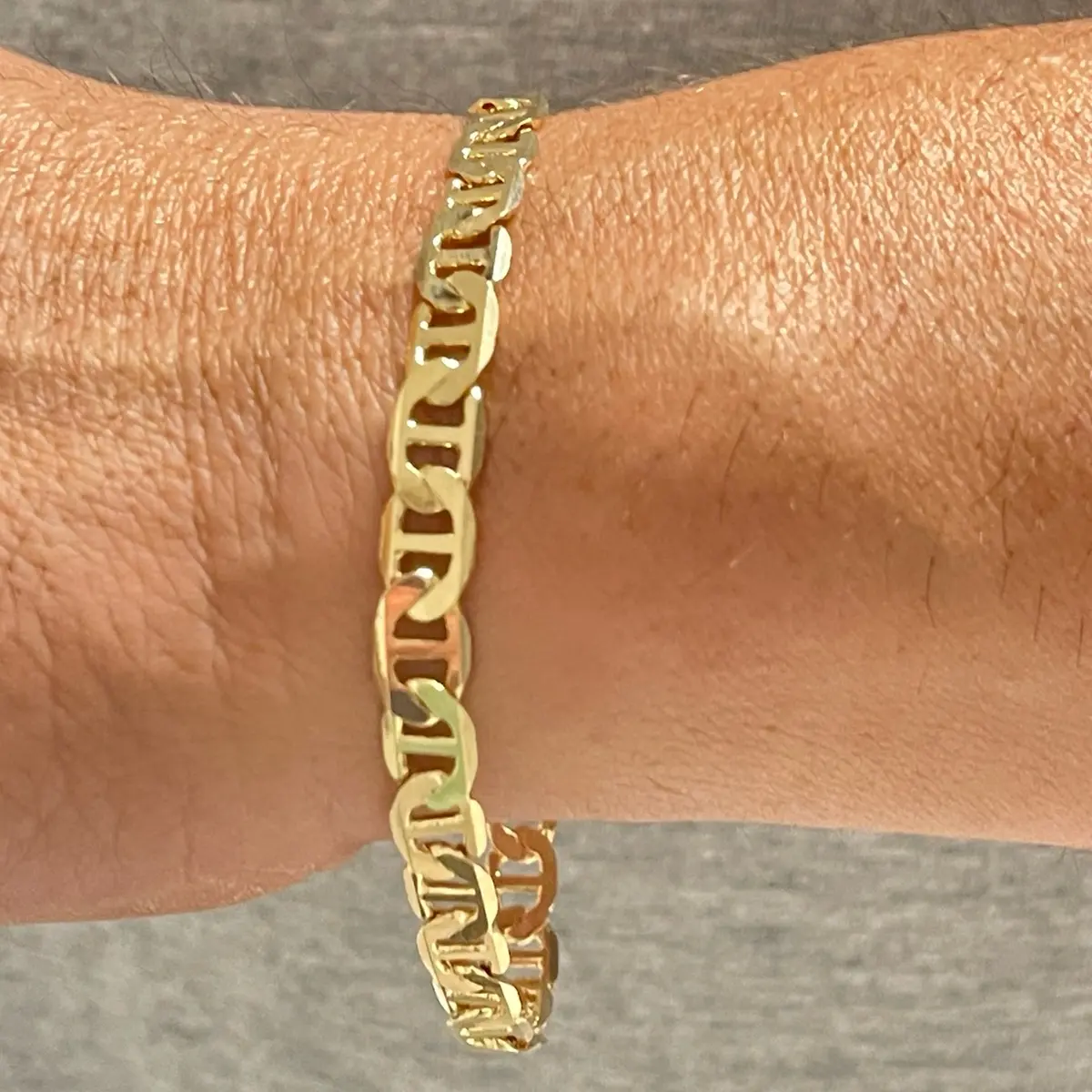18k Gold Plated Mariner Bracelet