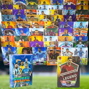 2026 Soccer Trading Cards |   55 Unique Collectible Cards per Box |   Premium Paper, for Soccer Fans of All Ages, Ideal for Collecting & Trading (Non-Original) (Multicolors)