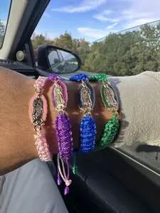 Adjustable Virgin Mary Bracelet - Unisex Religious Accessory