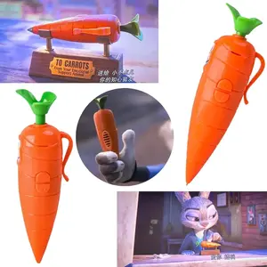 Judy & Nick Carrot Voice Recorder Electronic Sound Toy Can Write Graffiti Ballpoint Pen Novelty Voice Recorder Pen Gift