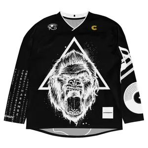 Harambe Muzic Hockey Jersey – Big Love Edition