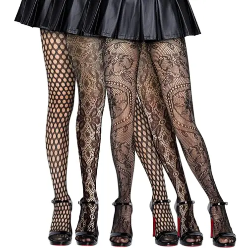 Black Triangular Flower 3 Pairs 3 Styles