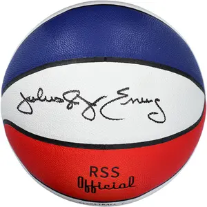 Julius Erving Philadelpha 76ers Autographed American Basketball Association Basketball - Fanatics Authentic Certified