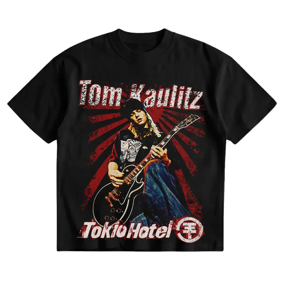 Vintage Tokio Hotel T-Shirt Gift For Him and Her, Tokio Hotel Tom Kaulitz Vintage Unisex Shirt,Tokio Hotel Y2K retro Design graphic tee