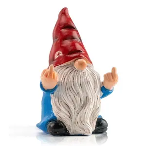 Outdoor Garden Lawn Decoration, Resin Craft Fun Ornament, Home Garden Landscape Small Figurine, Unique Yard Decor Accessory