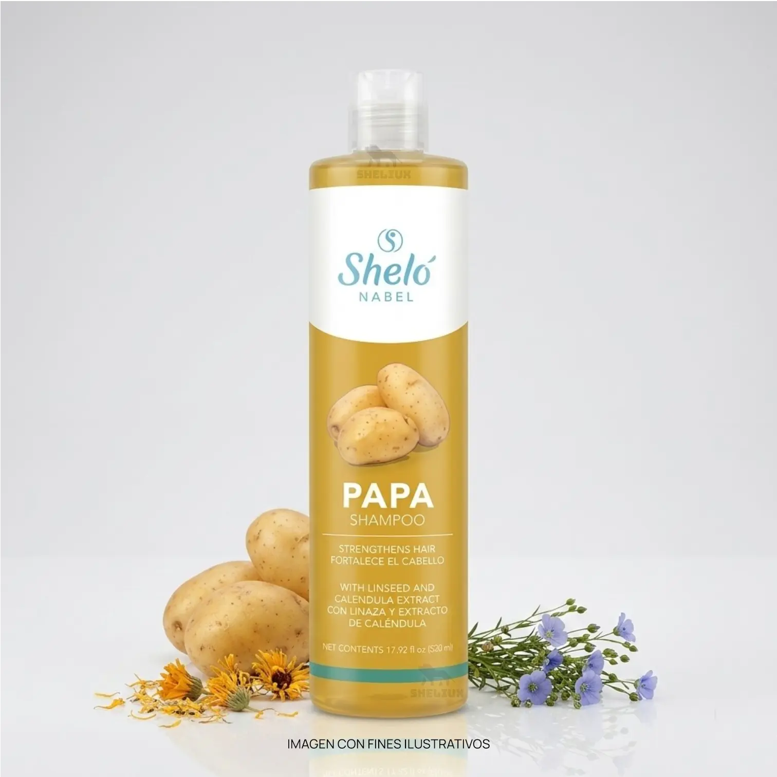 Shelo Nabel Shampoo de Papa 530ML - Hydrating Shampoo