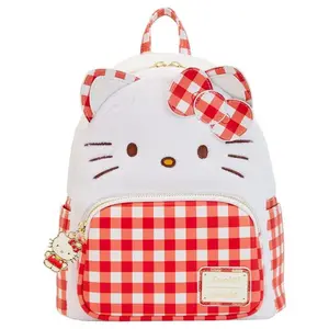 Loungefly Sanrio Hello Kitty Gingham Cosplay Mini Backpack