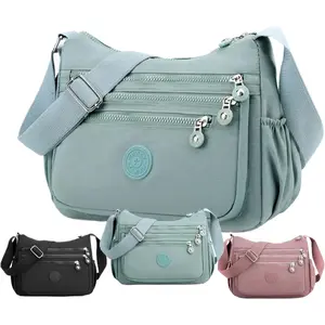 Nylon Travel Purses Anti Theft Crossbody Bag Purses for Women Waterpoof Shoulder Purse Multi-layer Pockets as gifts,Stylish, Durable — Mother's Day Gift,Birthday Gift