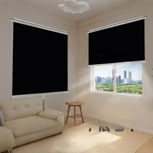 Stretchable Insulated Sunshade Curtain, No-Drill Window Blind, Office Sunroom Heat Protection, Kitchen Balcony Living Room Shade, Blackout Window Cover