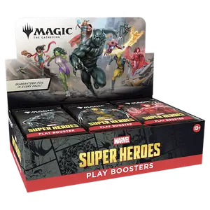 Magic: The Gathering | Marvel Super Heroes Play Booster Display