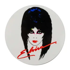 Elvira 80s Round Magnet