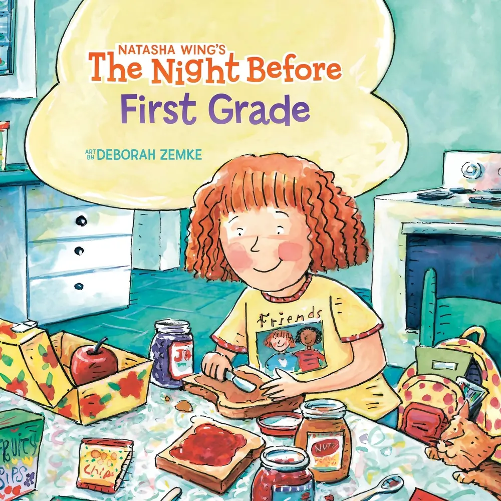 Used Kid Book - The Night Before First Grade by Natasha Wing (Paperback, English) - Humor Classic Tale, Back-to-School Supply to Help First-Graders