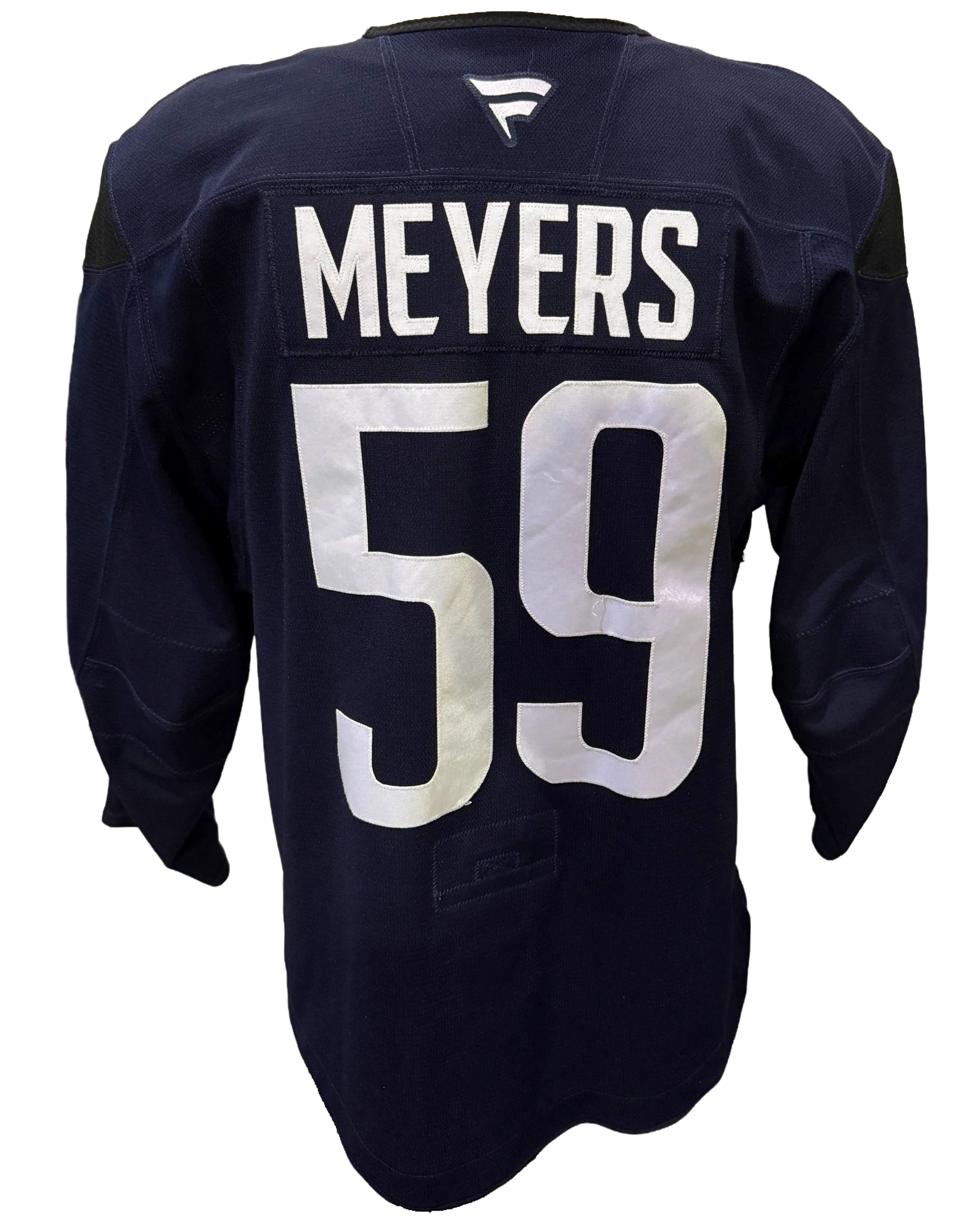 B. Meyers #59 Worn Practice Jersey Navy 25/26