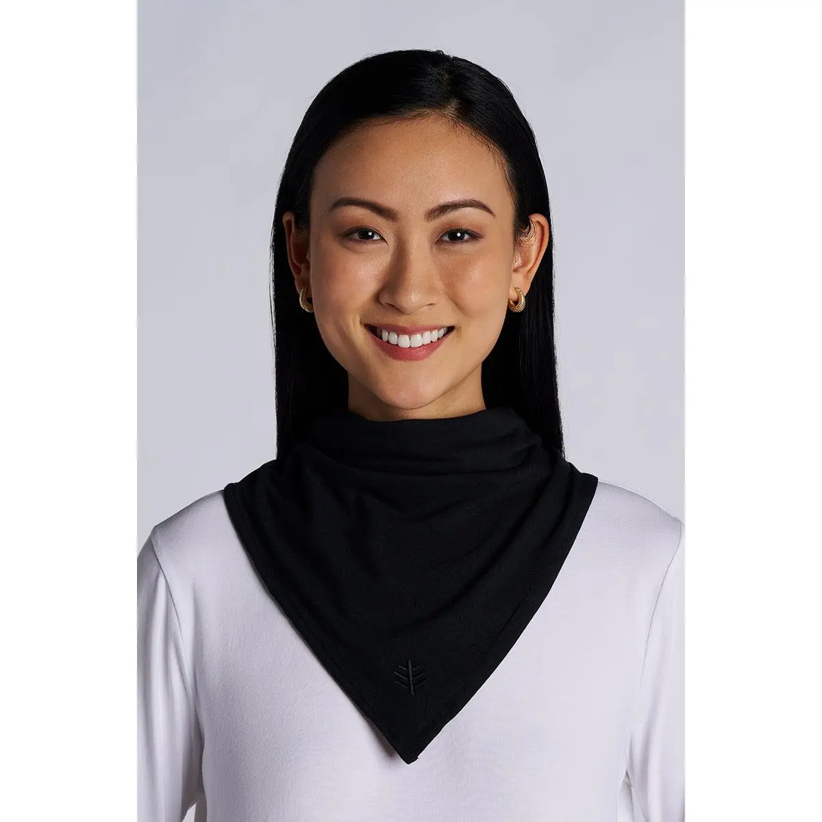 Sanibel | Unisex Everyday Beach Bandana | Black