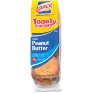 Lance Toasty Pnut Butter Cracker Sandwiches Packs
