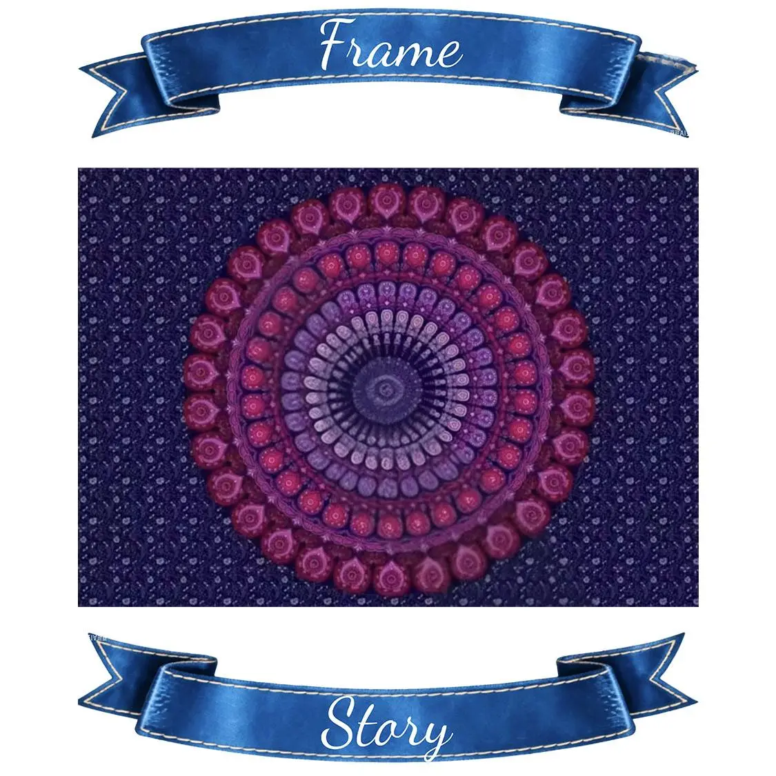 Boho Tapestry Wall Hanging for BedroomBohemian Mandala Tapestry Hippie Tapestries Psychedelic Peacock
