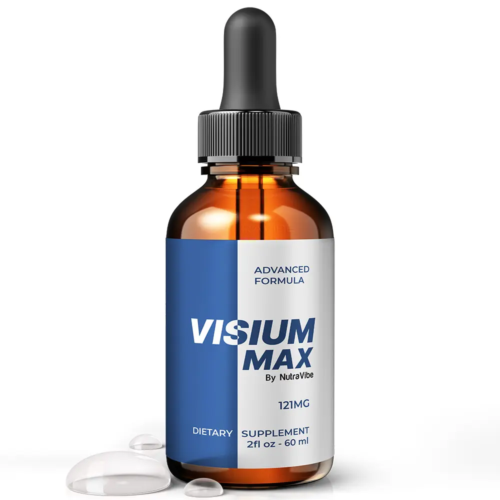 Visium Max Drops - Advanced Natural Dietary Supplement with 121mg Proprietary Blend for Health & Wellness
