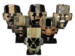 Assorted Mayan/Aztec Decorative Inlay Mask (One Mask) 5"-6"