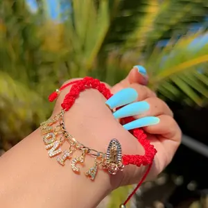 NAME Guadalupe Adjustable Thread Bracelet