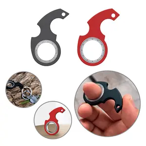 Fidget Spinner Toy Keychain Hand Spinner Anti-Anxiety Toy Relieves Stress Finger Spinner Keychain Bottle Opener