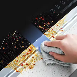 Laminated Aluminum Foil Gap Tape - Heat & Fireproof Kitchen Stove Sealer, Oil-Resistant, Waterproof Anti-Mold Self-Adhesive Strip for Countertops