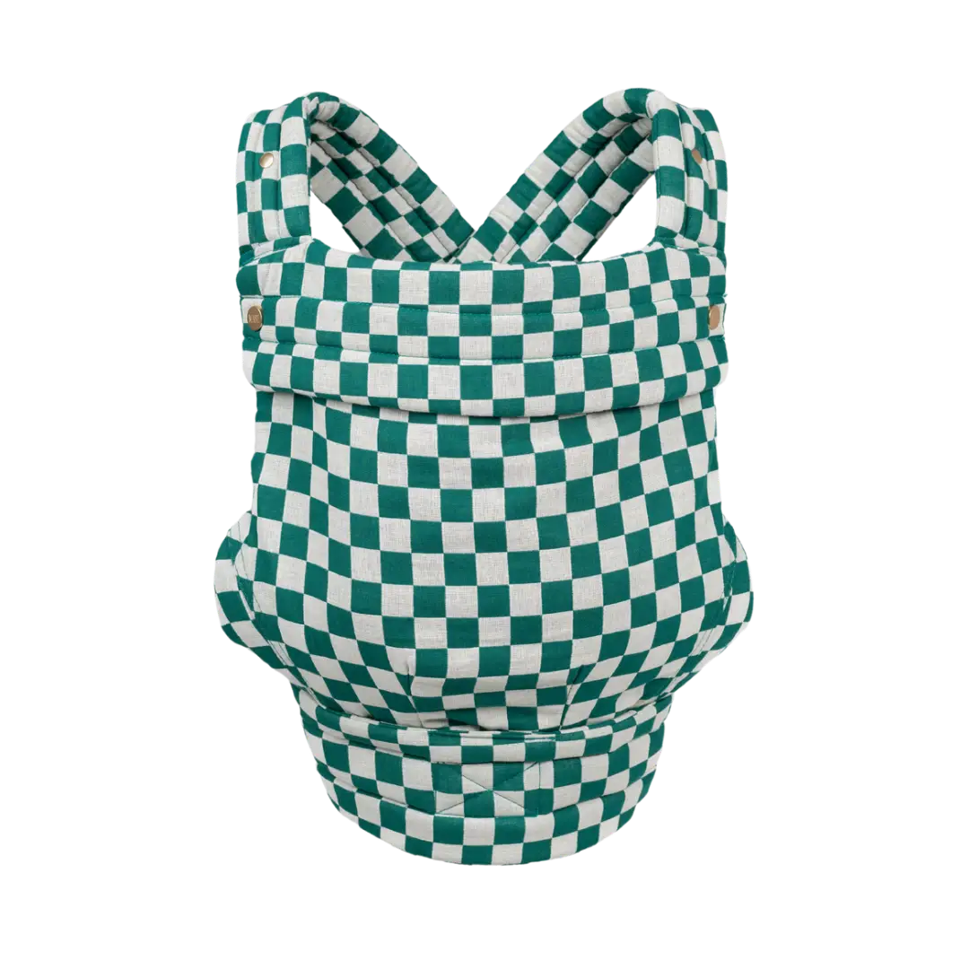 The Monarch Carrier - Evergreen Check Ergonomic Lightweight