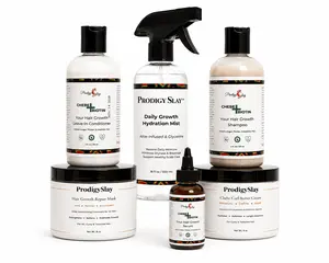 Chebe Complete Hair Growth System for Coily and Curly Hair | Full Routine for Maximum Length Retention, Moisture & Strength