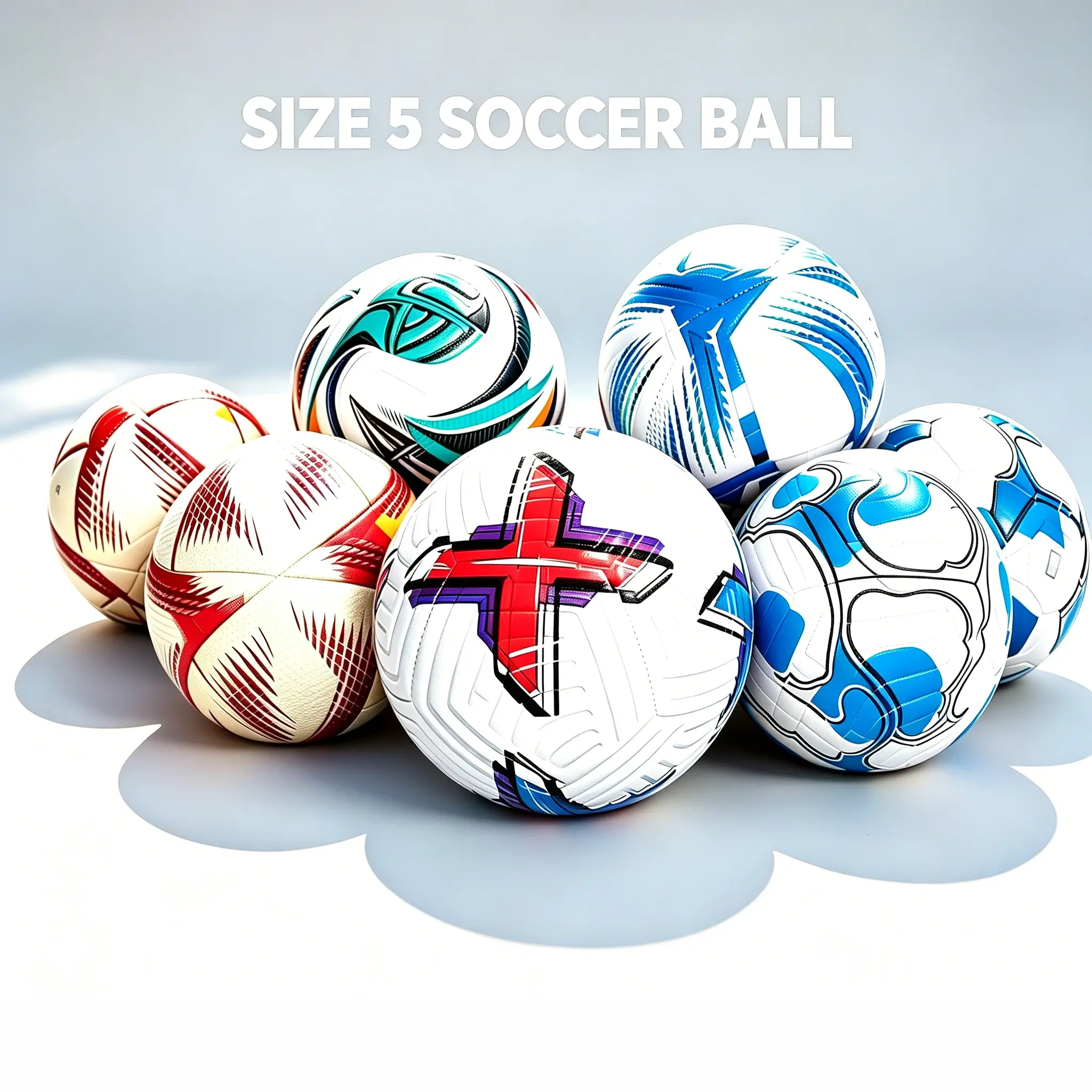 High Quality Soccer Balls, Size 5 PU Material football ball ,futbol ball, Football Training Ballon DeFoot, Soccer Training Equipment,Football training ball, Youth training,soccer header trainer, soccer fan accessory, winning soccer gear