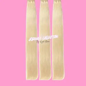 3 BUNDLE DEAL — Dumb Blonde Hair Extensions by Kiyah Renee - High-Quality Straight Hair for Stylish Looks