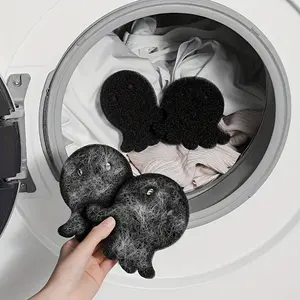 Pet Hair Removal Washing Machine Balls, Fluffy Laundry Balls - Anti, Washing Machine Cleaning Ball,Reusable & Durable Lint Catcher, Keeps Clothes & Bedding Fur-Free, Essential For Pet Owners- Enhance Your Laundry Experience