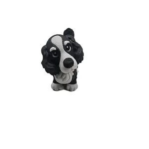 Black and White Doggy - Adorable Animal Design for Kids and Pets