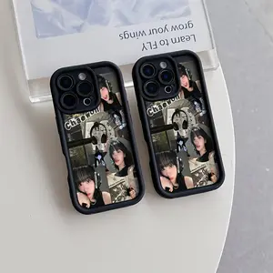 Cute Singer K-Kim C-Chaewon Phone Case for iPhone 16/15/14/13/12/11 Pro Max/mini/XR/XS/x/7/8 Plus, Anti-Drop Soft Tpu Back Cover