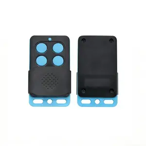 Universal Garage Door Remote Control, Four Button Design, Abs Material, Copyable, Fixed Frequency 433.92 Mhz, Includes Batteries