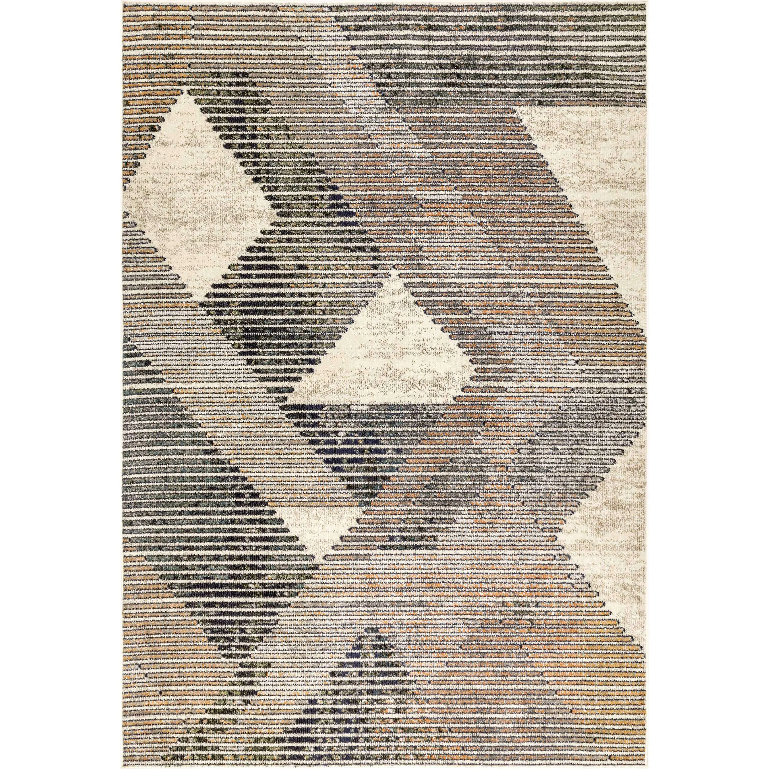 Adrienne Durable Abstract Contemporary Area Rug