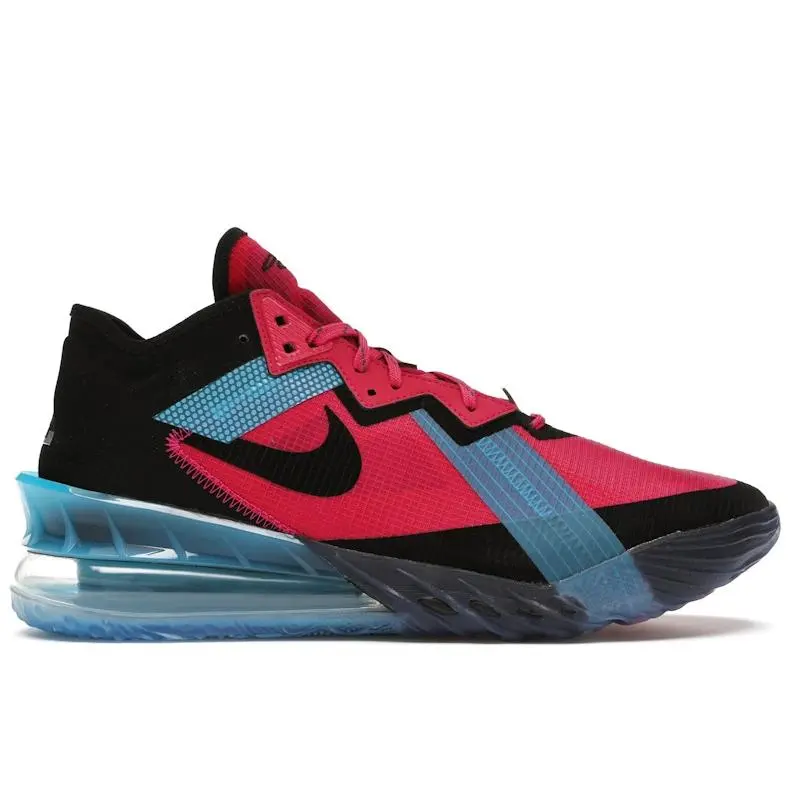 Nike Men's LeBron 18 Low Fireberry Basketball Shoes, from StockX