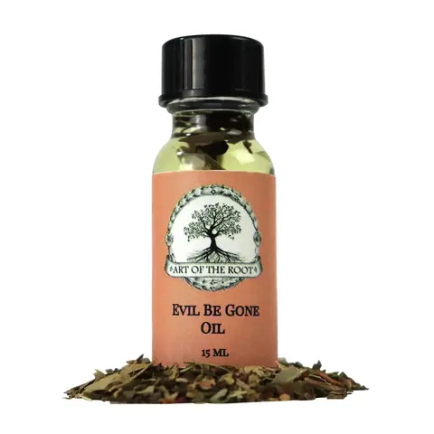 Evil Be Gone Oil for Negative Energy, Spirits & Ghosts