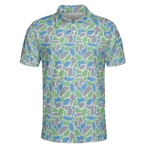 Men’s Classic Camo Polo Shirt | Camouflage Lightweight Performance Golf Polo