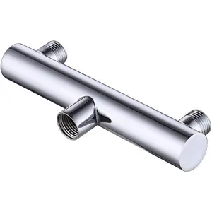 Shower Head Outlet Manifold Diverter for Dual Sprayer Shower Arm