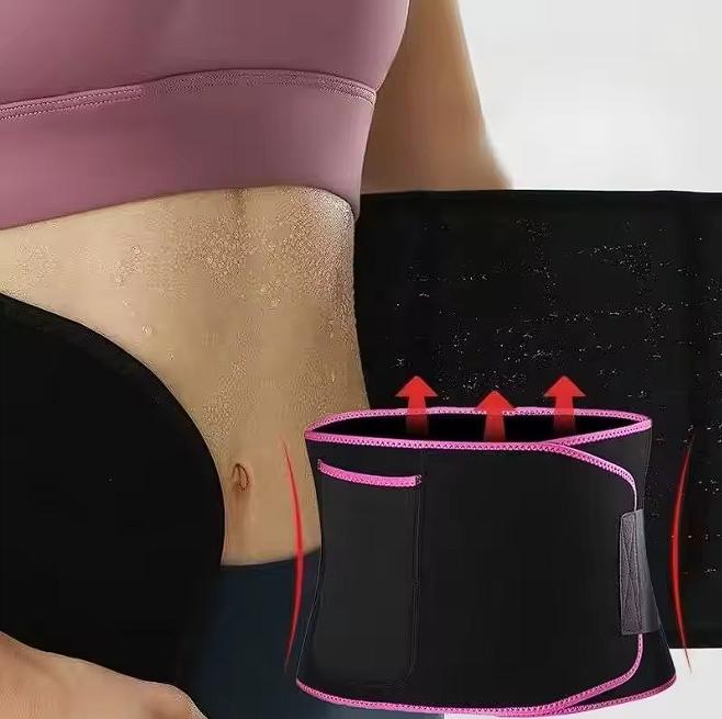 Happy Sweat Waist Trimmer for Women and Men - Sweat Band Waist Trainer for High-Intensity Training & Workouts Happy Sweat Waist Trimmer for Women and Men - Sweat Band Waist Trainer for High-Intensity Training & Workouts