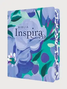 Biblia Inspira Letra Grande NTV con Filament Floral | Regalo Especial para Mujer