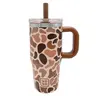 YAYA My First Travel Tumbler for Toddlers, Assorted Patterns, 12oz - Portable, Stainless Steel Tumbler with Silicone Straw, Leak-Proof Lid, Insulated for Cold Drinks