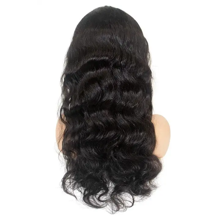 Body wave lace frontal 13x4 humain hair, 210 densite, hair full hairline natural wigs for women.