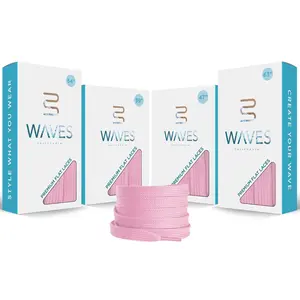 Candy Pink Premium Flat Laces - High-Quality Laces in Pink Color